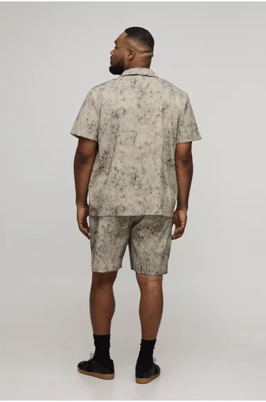 شورت بوهو مان بيج بقصة عريضة - للمقاسات الكبيرة