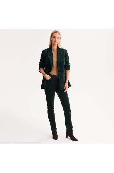 Stretchy Velour Trousers
