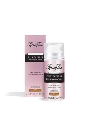 Loving Tan 2 HR Express Tanning Lotion Dark 100ml