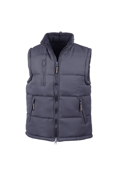 Result Mens Ultra Padded Bodywarmer Water Repellent Windproof Jacket - Navy Blue