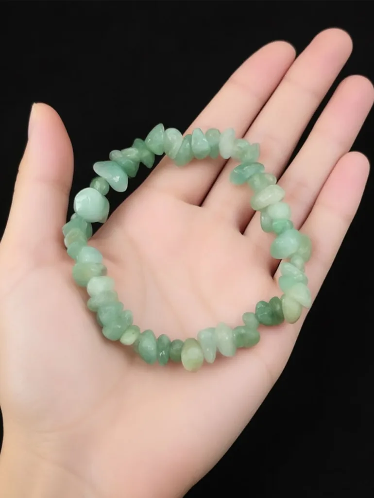 إسوارة مزينة بالخرز - أخضر - 3