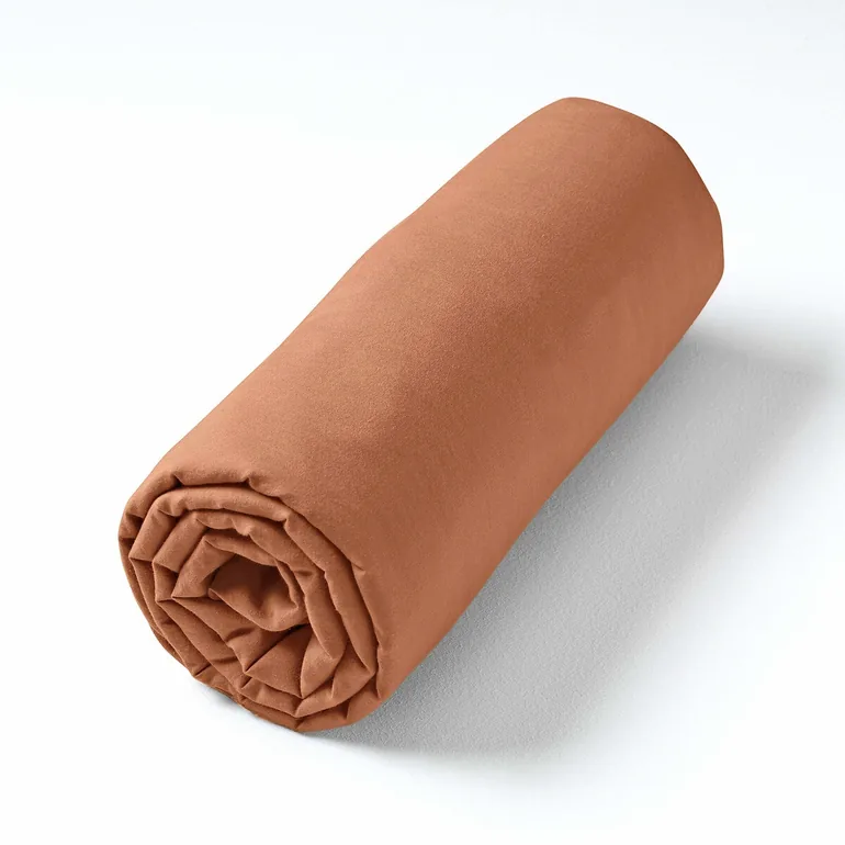 100% Washed Cotton Voile 400 Thread Count Fitted Sheet