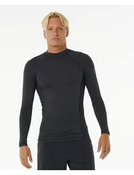 Rip Curl Mens Dawn Patrol UPF 50 Perf Long Sleeve Rash Vest Top T-Shirt Tee