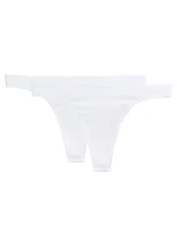 Pack of 2 Invisible Thongs - 1