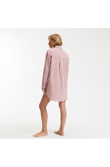 Signatures Carola Striped Nightshirt in Poplin product thumbnail 3