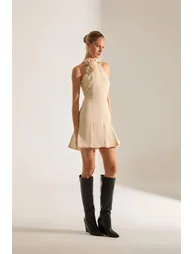 Sante Rose Detailed Flounce Mini Dress - 2