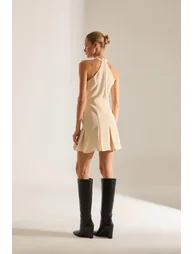 Sante Rose Detailed Flounce Mini Dress - 3