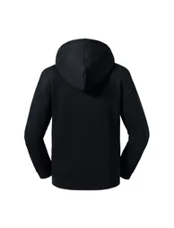 Russell Childrens/Kids Authentic Hooded Sweatshirt - Black - 1