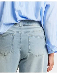 Simply Be 24/7 Wide Leg Jeans - Light - 2