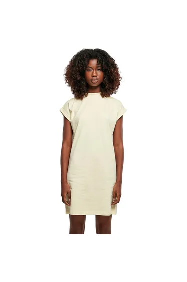 Womens/Ladies Casual Dress - Soft Yellow