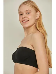Seamless Strapless Bustier - 1