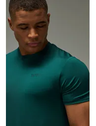 Man Active Performance Regular Fit T-shirt - teal - 2