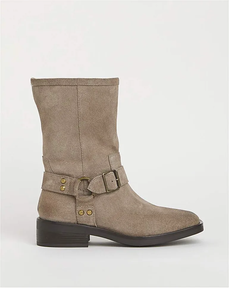 Harness Buckle Boot Ex Wide - 3