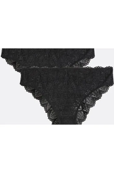 Lison Lace Knickers, Set of 2