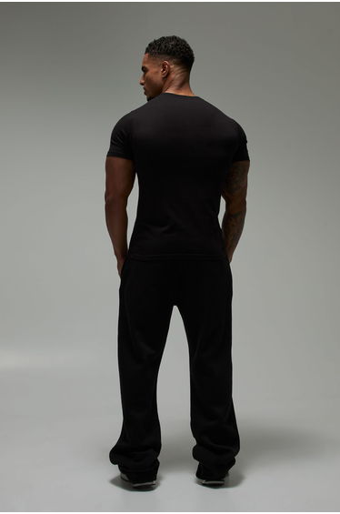 One More Rep Muscle Fit T-Shirt - black product thumbnail 3