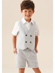 Luca Melange Waistcoat