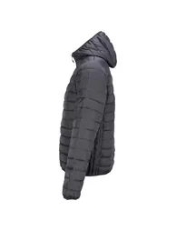 SOLS Mens Stream Hooded Padded Jacket - Black - 2
