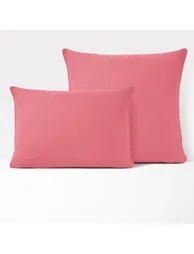 Kumla Plain Cotton Muslin Pillowcase - 1