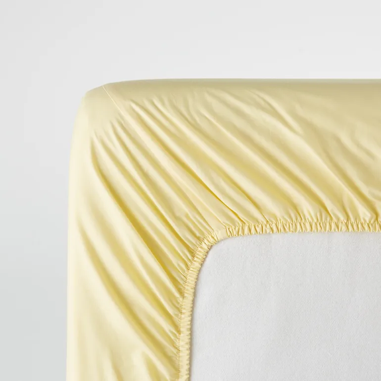 Scenario 30cm High 100% Cotton Percale Fitted Sheet - 3