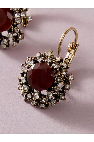 Embellished Huggie Earrings