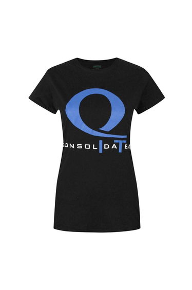 Arrow Womens/Ladies Queen Consolidated T-Shirt - Black