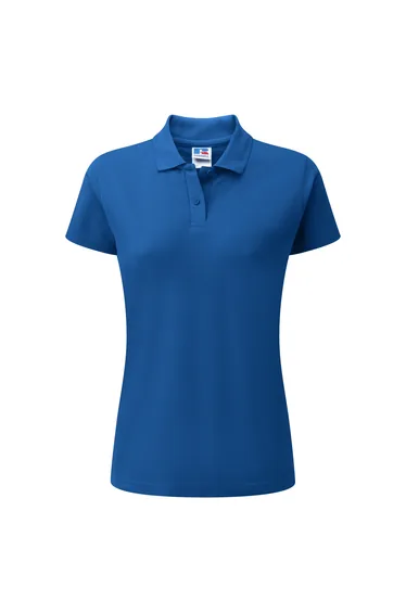 Jerzees Colours Ladies 65/35 Hard Wearing Pique Short Sleeve Polo Shirt - Bright Royal