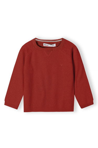Boys Knitted Crew Neck Jumper
