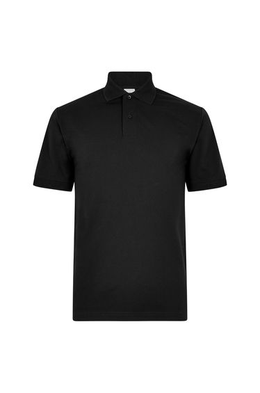 Kustom Kit Mens Recycled Regular Polo Shirt - Black