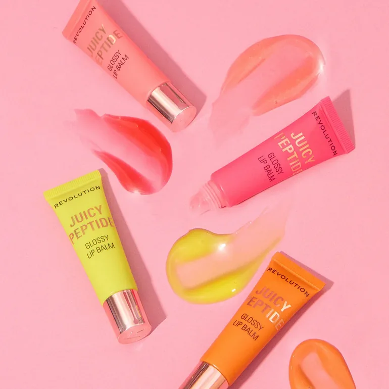 Revolution Juicy Peptide Lip Balm Peach Bellini Orange - 3