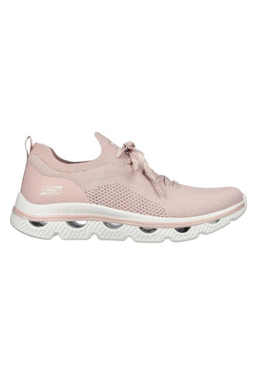 Skechers Womens/Ladies Bobs Flat Trainers - Blush