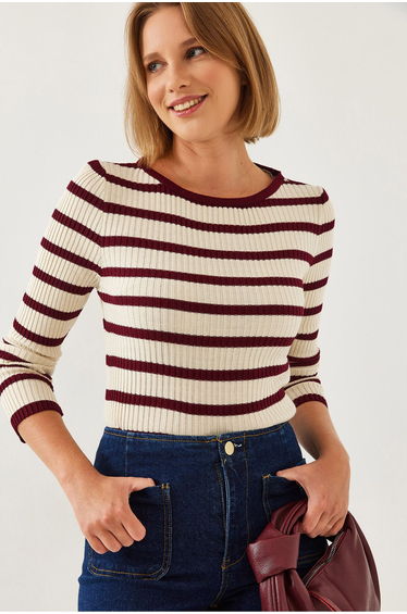 Women's Striped Sweater