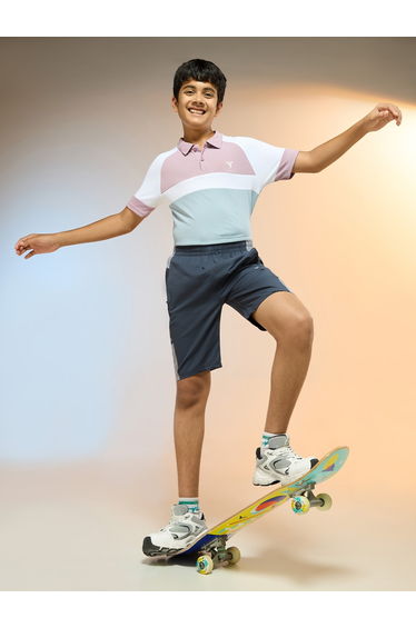 Boys Slim Fit Sports Shorts with TS FLEXI