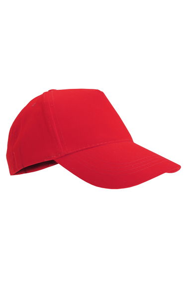 SOLS Kids Unisex Sunny Baseball Cap - Red
