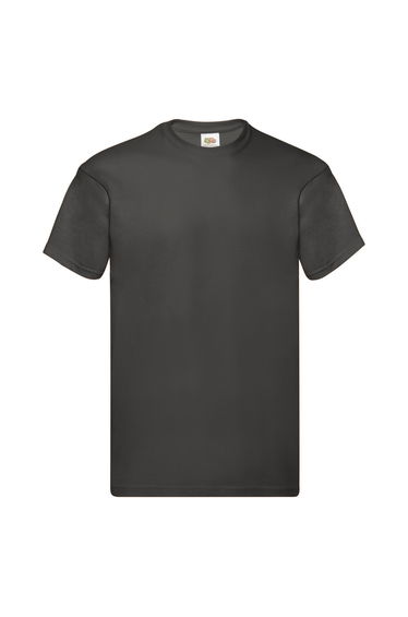 Fruit Of The Loom Mens Screen Stars Original Full Cut Short Sleeve T-Shirt - Light Graphite