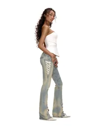 Tiril White Studded Belted Corset Top - 4