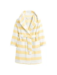 روب أطفال قطن مخطط  - 1