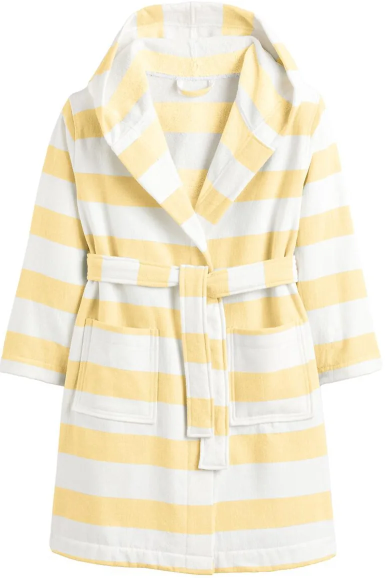 روب أطفال قطن مخطط 