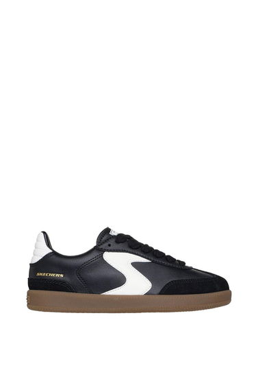 Hotshot Lace Up T-Toe Sneaker Black/White