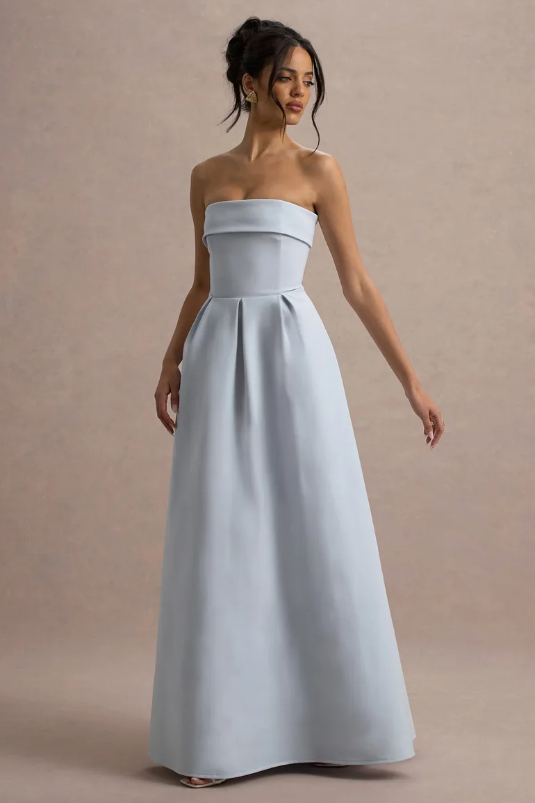 sachin and babi light blue dress Skater Dresses  Club L London
