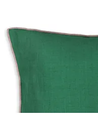 Warna Plain Linen/Cotton Cushion Cover - 1