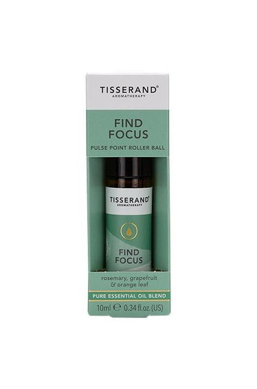 Tisserand Aromatherapy Find Focus Pulse Point Roller Ball 10ml