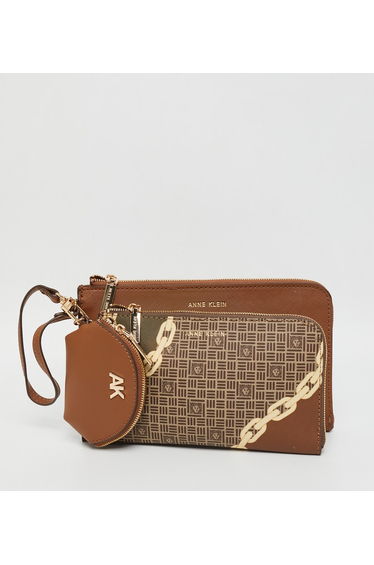 Anne Klein Logo Detail Wallet