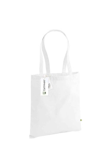 Westford Mill EarthAware Organic Shopper Bag - White