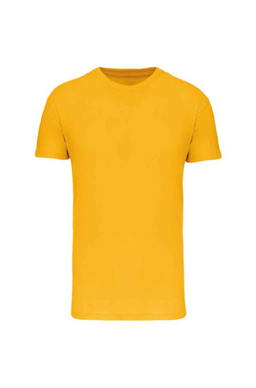 Kariban Mens BIO150IC Crew Neck T-Shirt - Yellow
