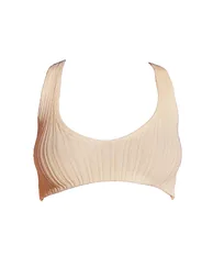 Butter Cream Rib Knit Bralet - 4