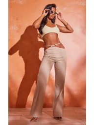 Butter Cream Rib Knit Bralet - 2