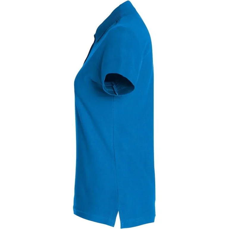 Clique Womens/Ladies Plain Polo Shirt - Royal Blue - 2