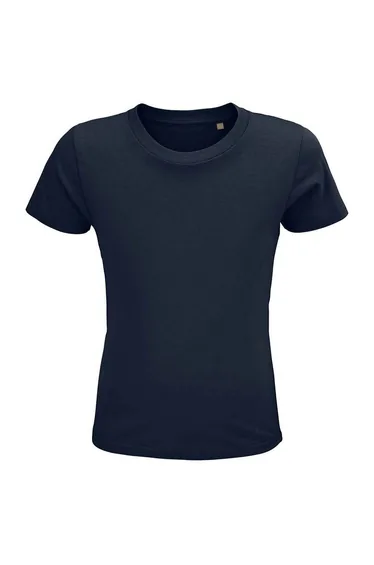 SOLS Childrens/Kids Crusader Organic T-Shirt - French Navy