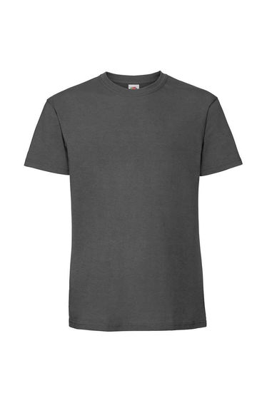 Fruit Of The Loom Mens Ringspun Premium T-Shirt - Light Graphite