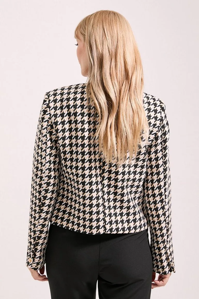 Dogtooth Boxy Fit Utility Jacket - 2